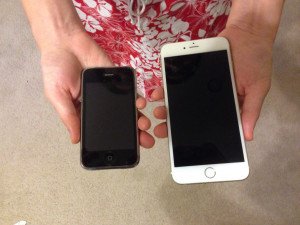 iPhone 3GS meet iPhone 6 Plus