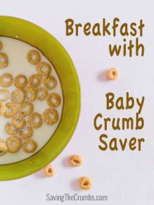 Breakfast with Baby Crumb Saver