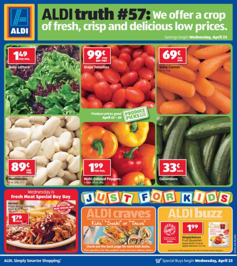 Supercharge Your Savings At ALDI Weekly Specials Saving The Crumbs