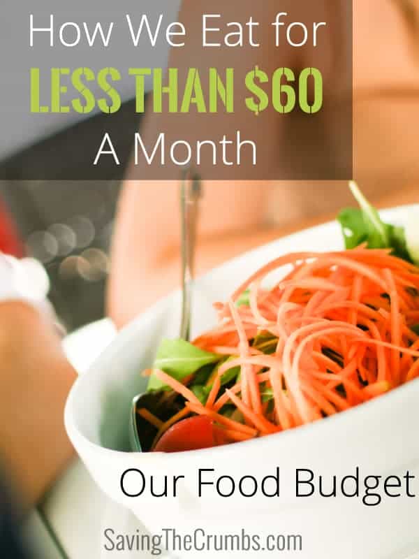 How We Eat for Less Than $60 a Month: A Peek into Our Food Budget