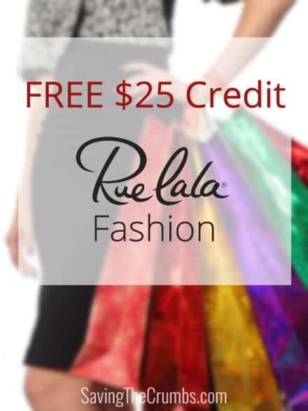 FREE $25 Credit: Rue La La Fashion
