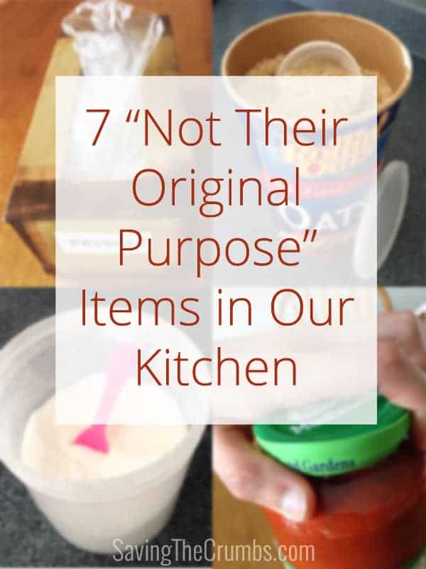 7 “Not Their Original Purpose” Items in Our Kitchen