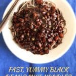 Fast and Yummy Black Bean Sauce Noodles (Jajangmyeon)